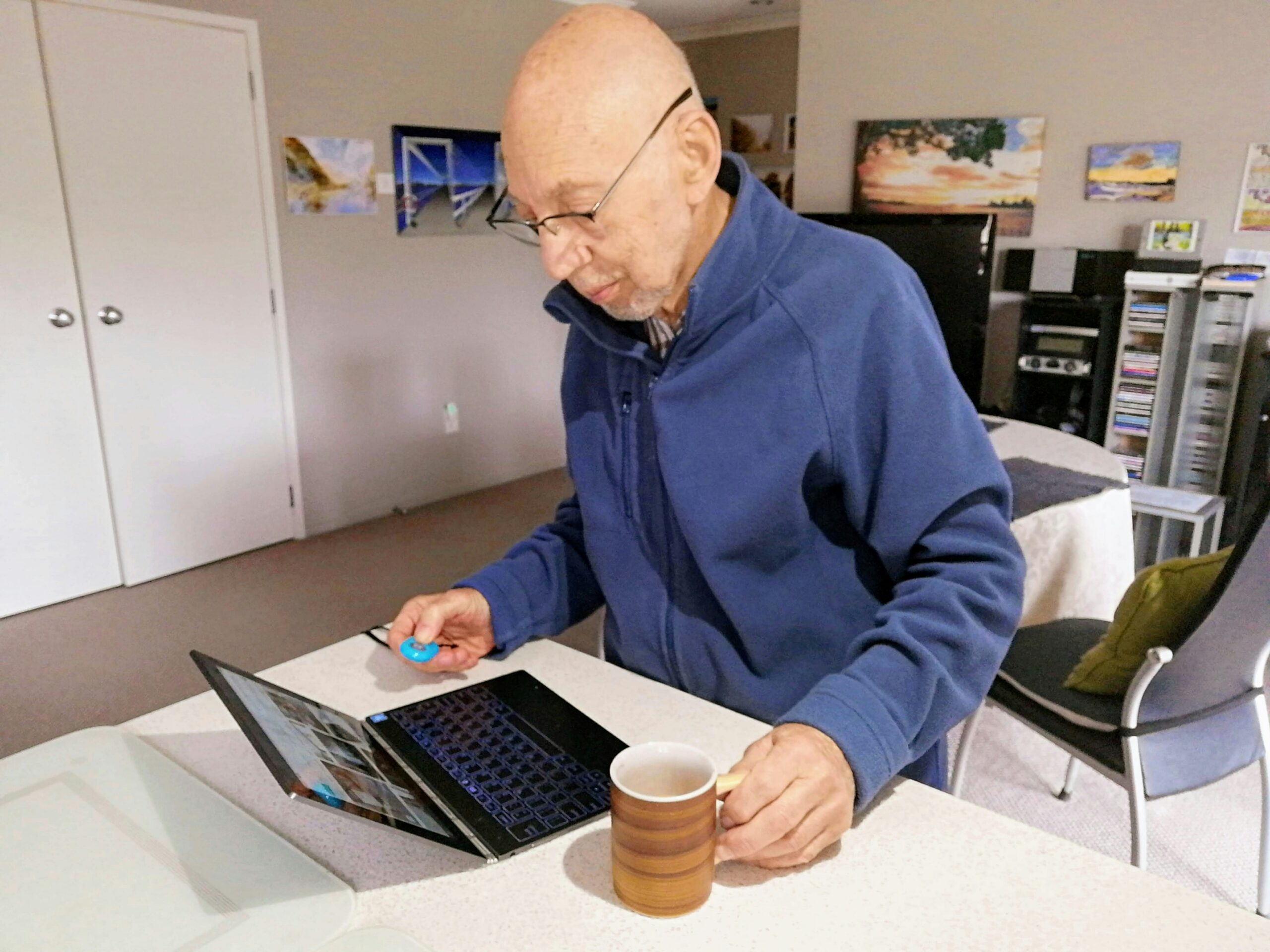 Man reviewing healthcare bills with financial advisor | ProCare Consulting Man reviewing healthcare bills with financial advisor