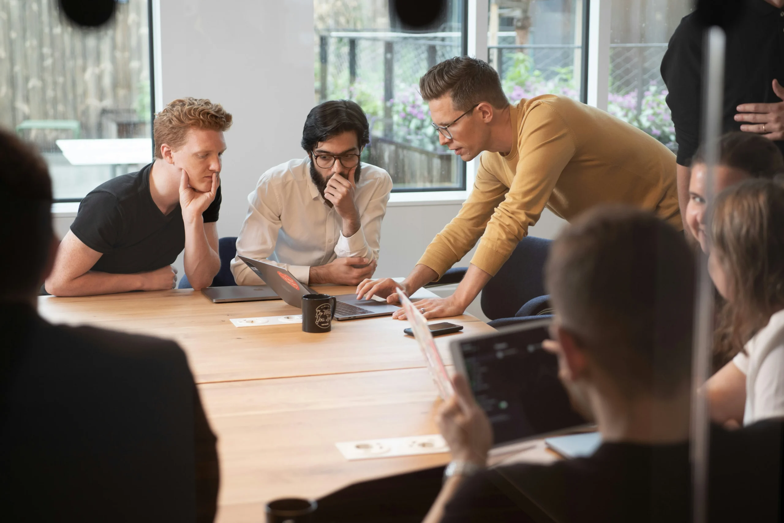 Employers Reviewing health plans with consultants
