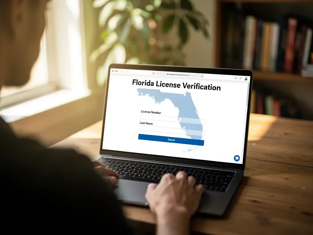 Verify the Broker’s Florida Insurance License